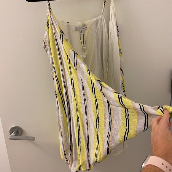 Cupcakes & Cashmere Striped Wrap Dress - Picture 5 of 5